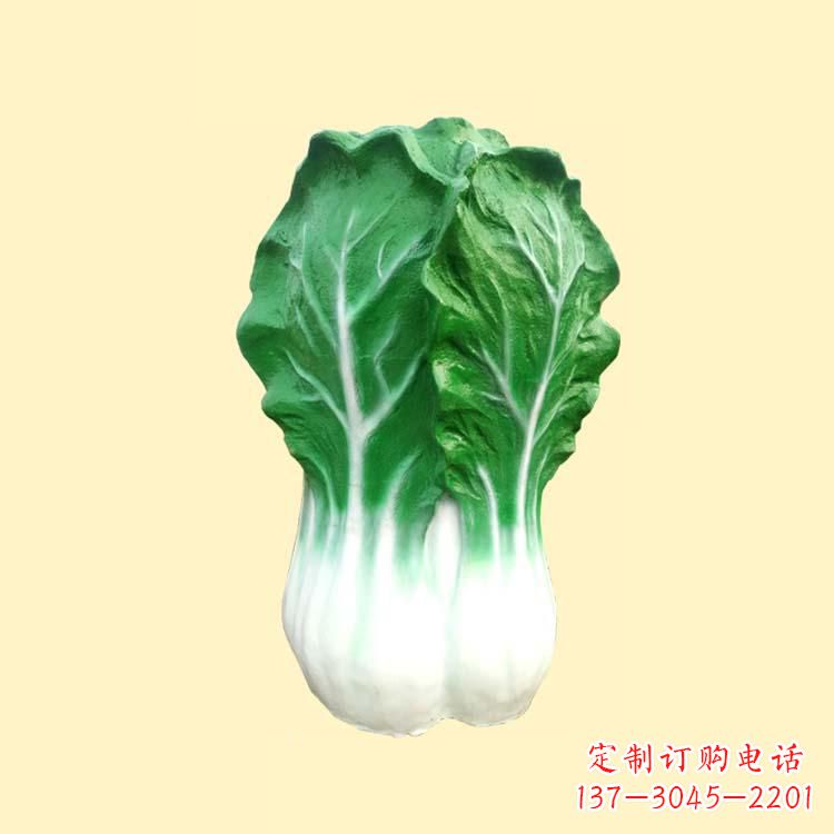 威海白菜卡通雕塑