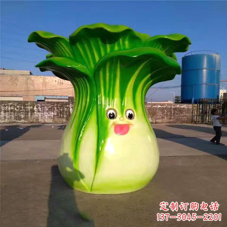 威海仿真大白菜雕塑