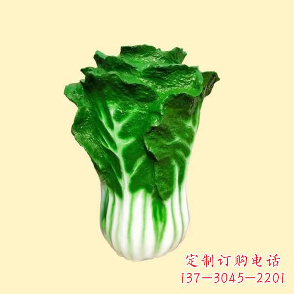 威海白菜精灵——艺术化的仿真果蔬雕塑