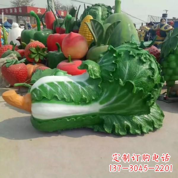威海艺术白菜雕塑