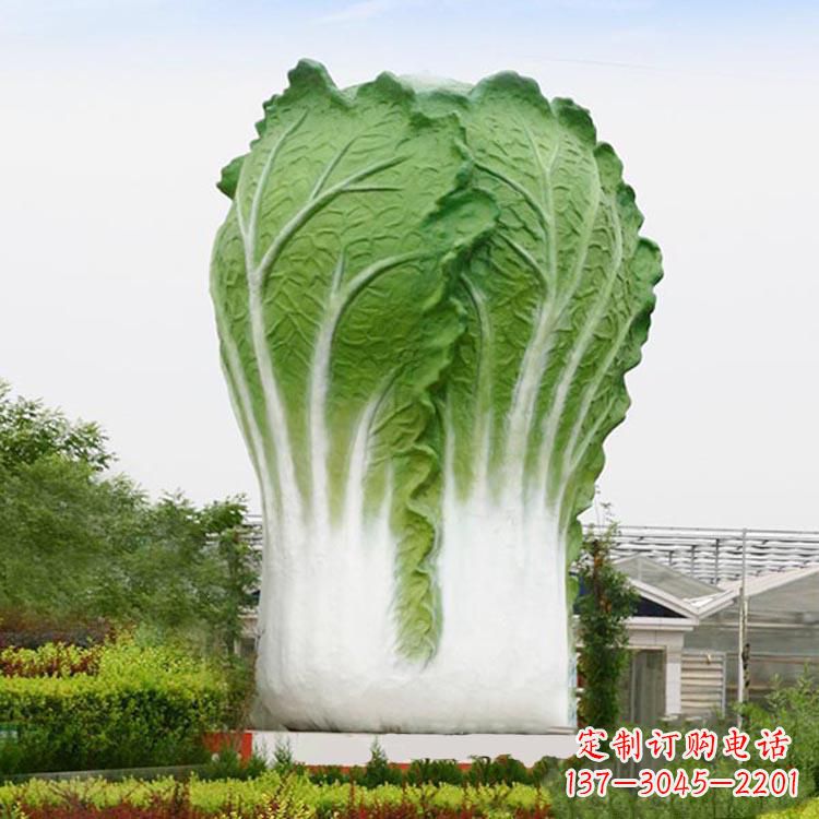 威海白菜雕塑极致精致的艺术装饰