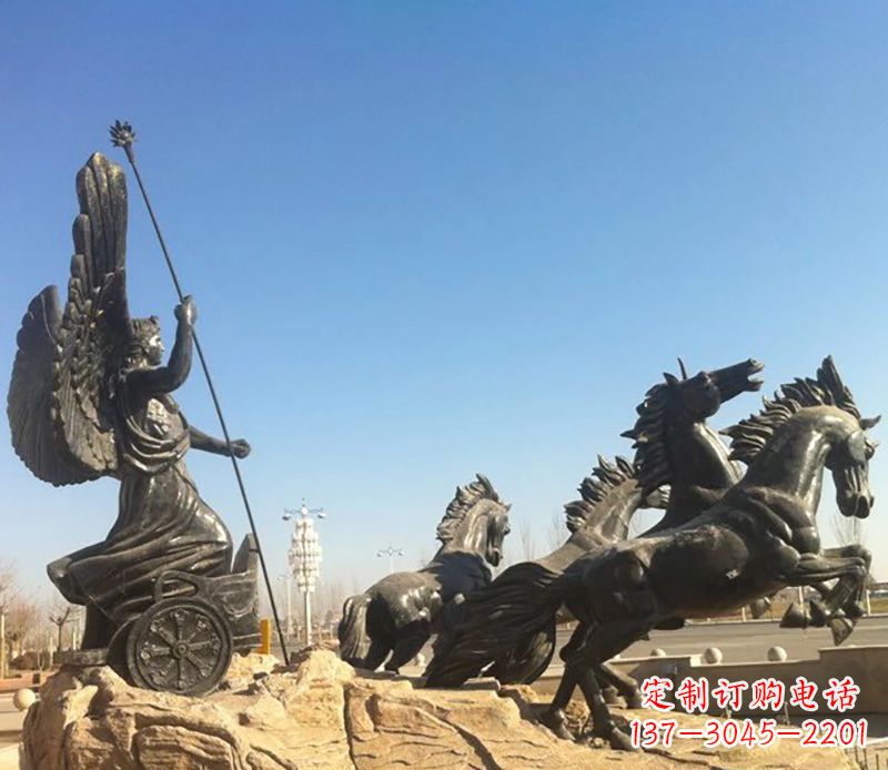 威海阿波罗铜雕景观装饰