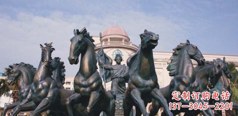 威海阿波罗——精致的战车铜雕