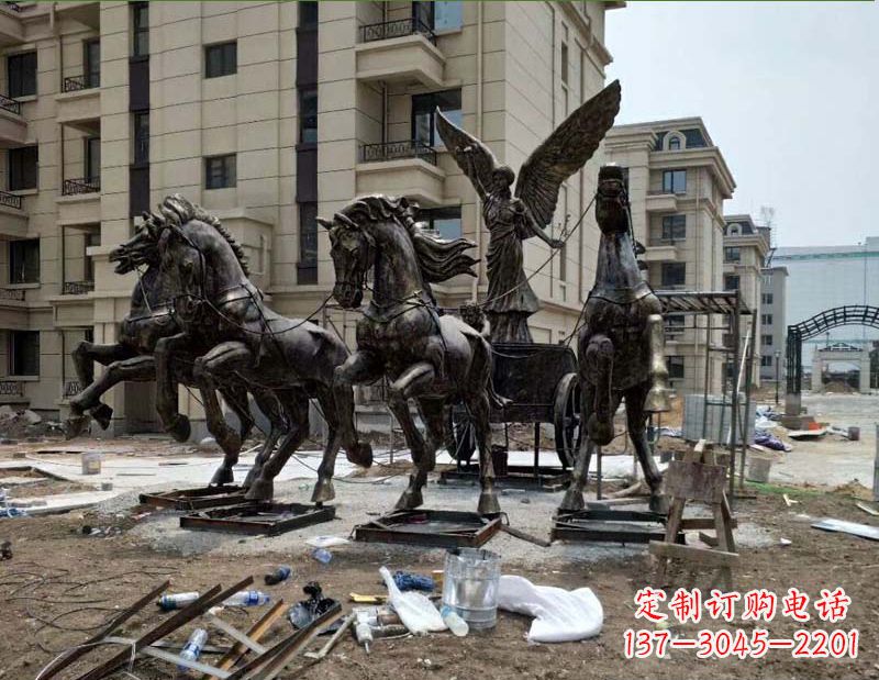 威海阿波罗铜雕精致的艺术装饰