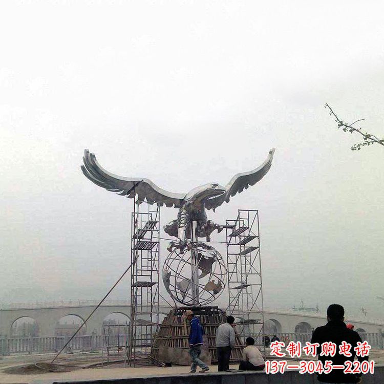 威海老鹰不锈钢雕塑