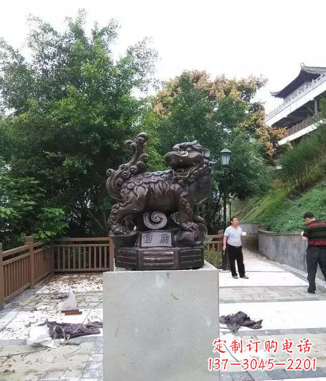 威海白虎神兽雕塑