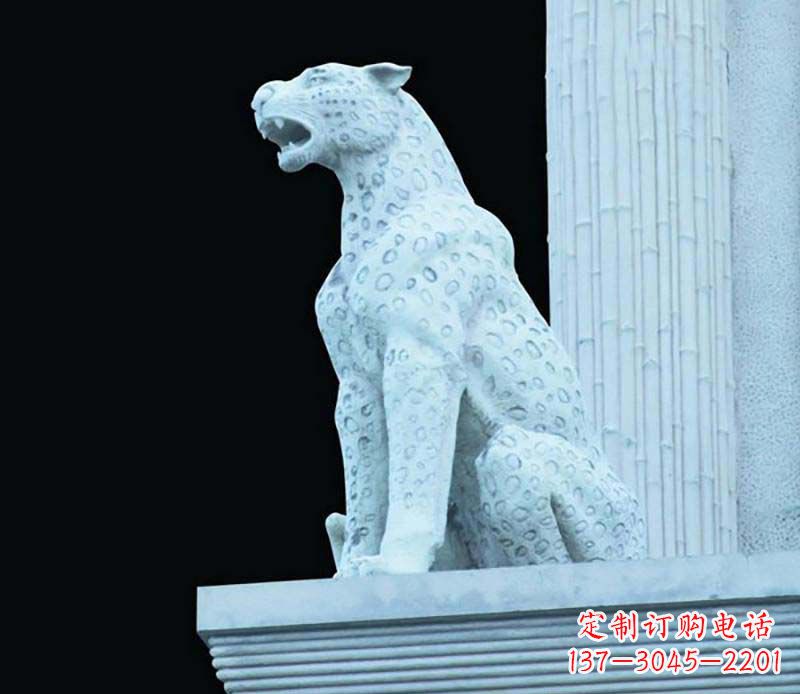 威海豹子大理石雕塑