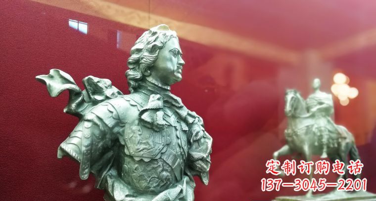 威海经典名人铜雕