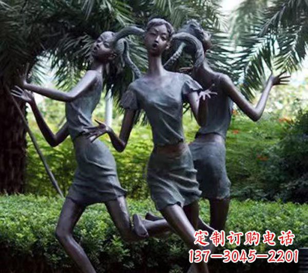威海花篮铜雕