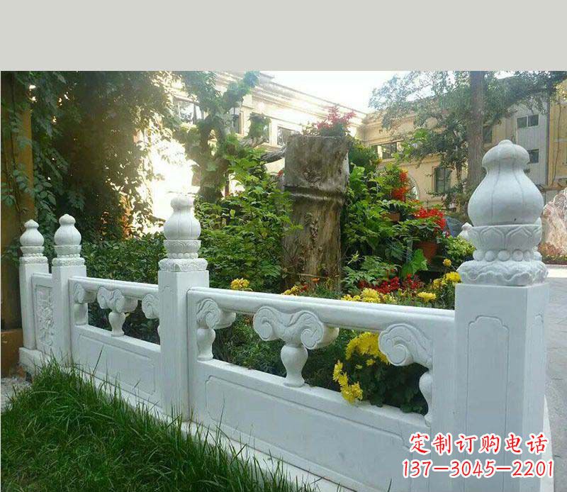 威海汉白玉栏板精美的建筑装饰