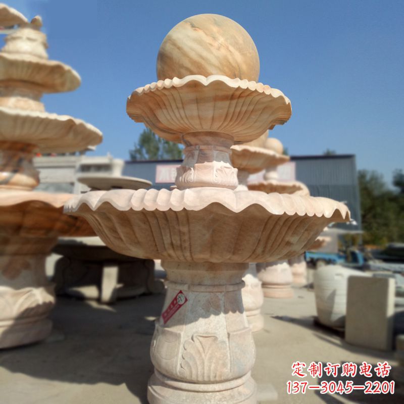 威海别墅庭院风水球