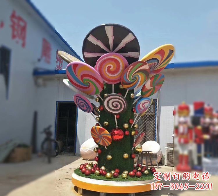 威海玻璃钢仿真棒棒糖
