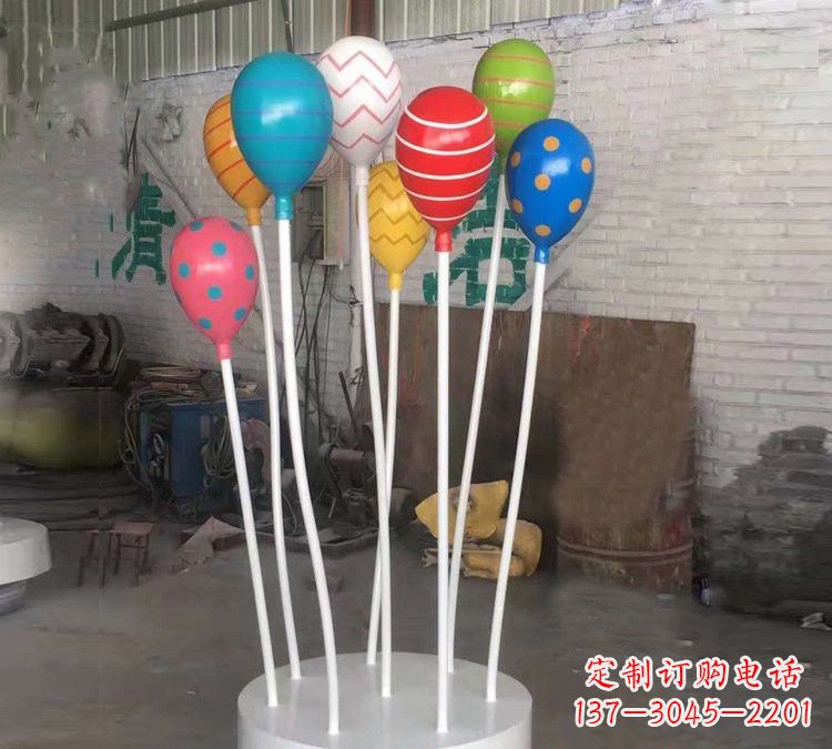 威海玻璃钢仿真彩绘气球