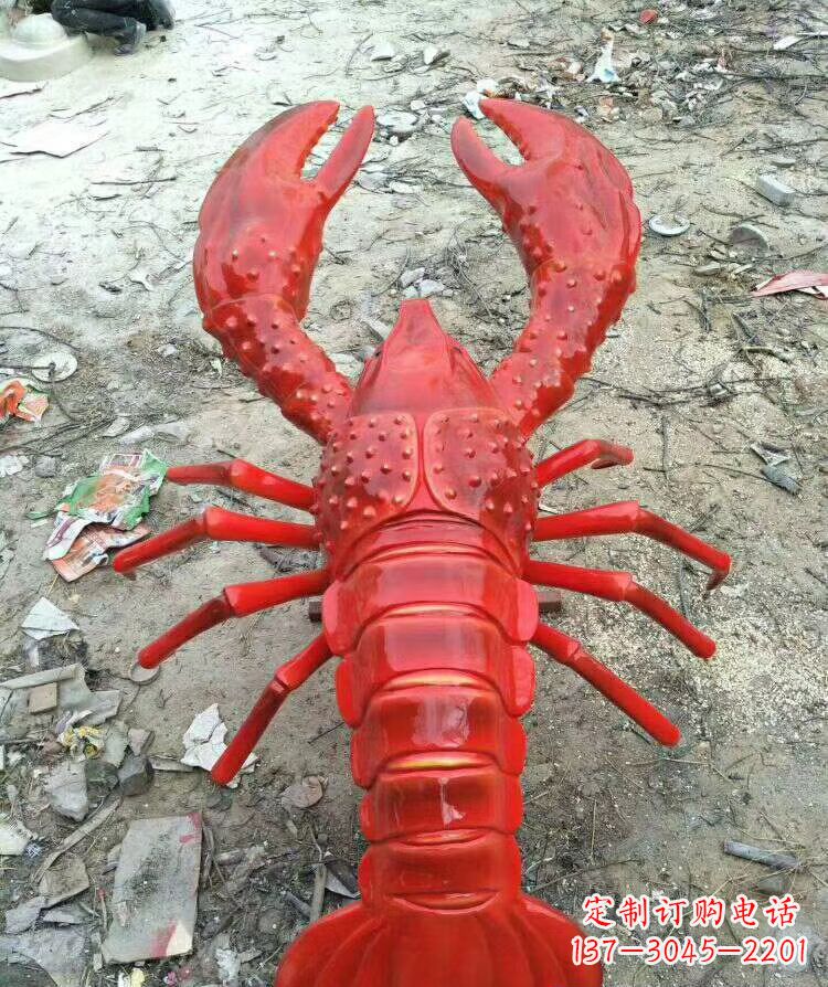 威海玻璃钢制作的动物雕塑