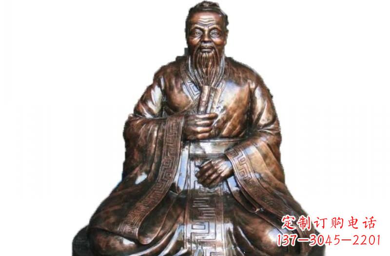 威海玻璃钢雕刻的伟大孔子