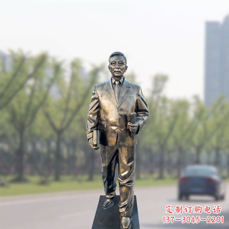 威海华罗庚雕塑传承与现代化