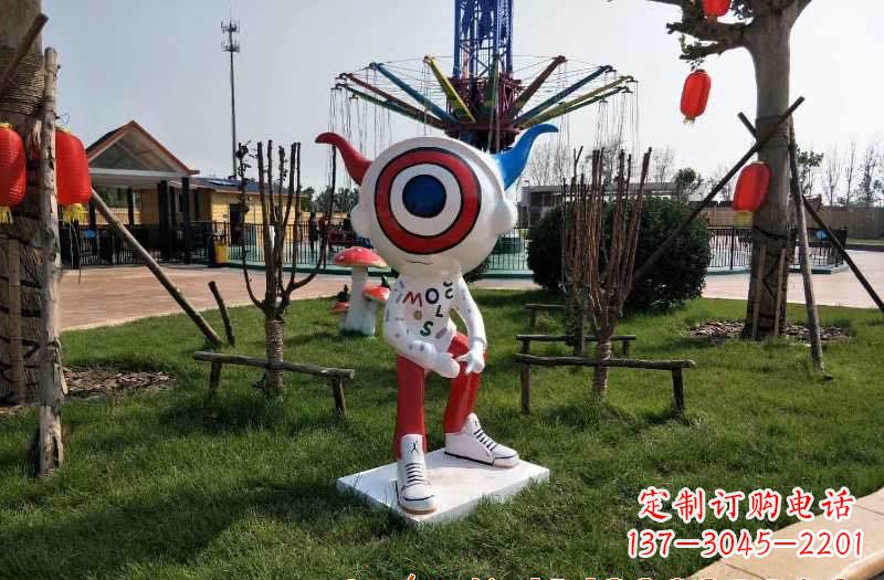 威海玻璃钢卡通机器人——雕塑艺术的新灵感