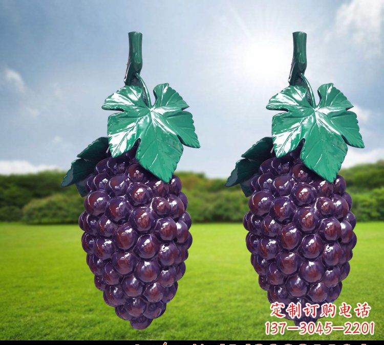 威海玻璃钢水果雕塑