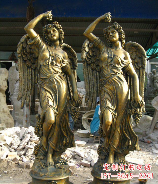 威海玻璃钢四季女神——精美雕塑艺术