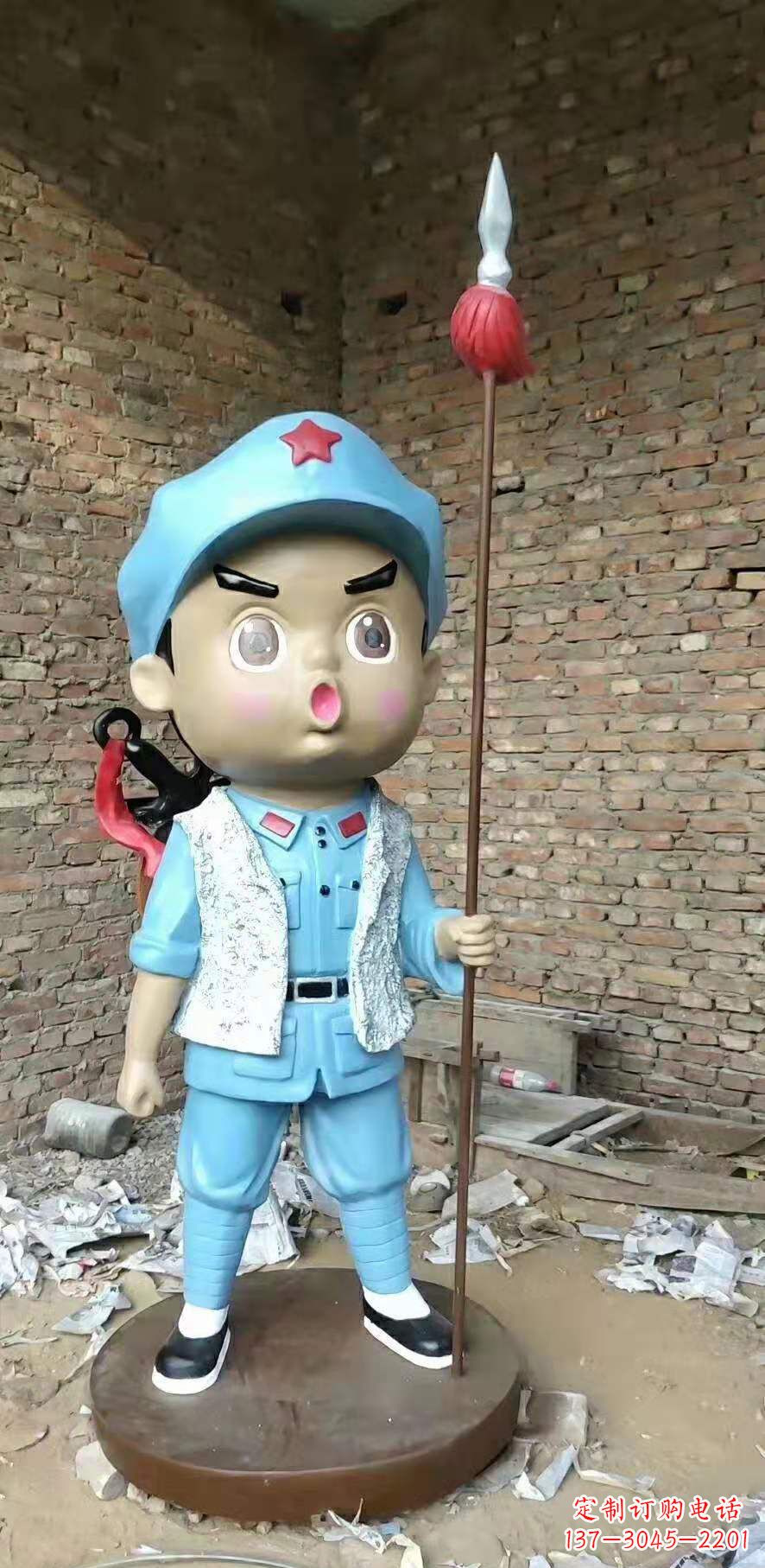 威海红军雕塑弘扬伟大革命精神