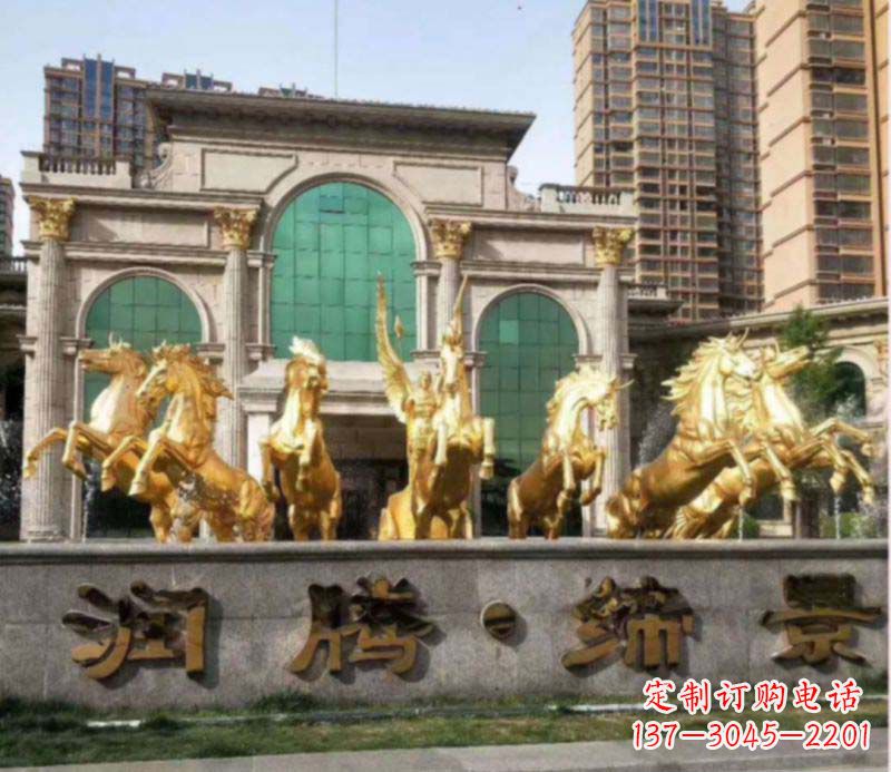威海不锈钢阿波罗象征着勇敢与智慧的雕塑
