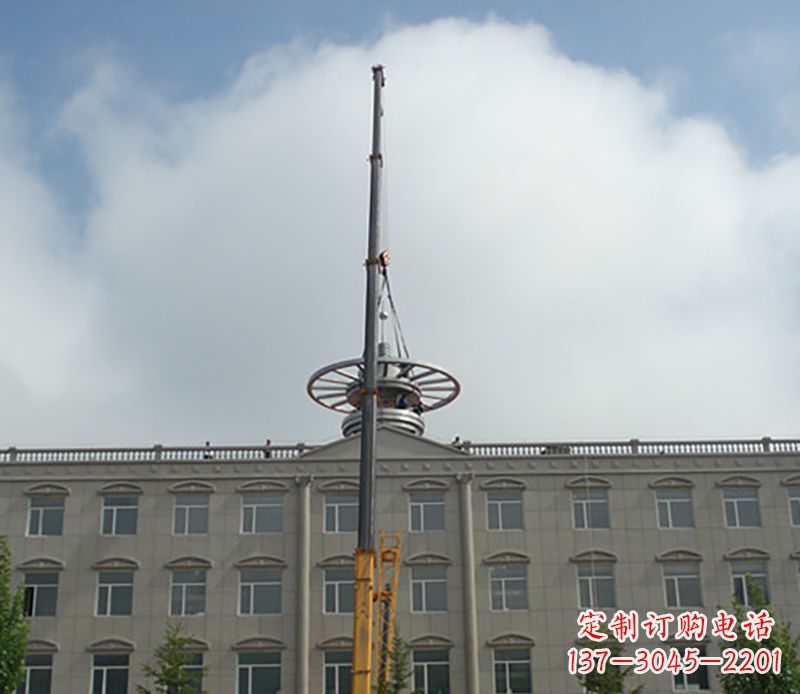 威海不锈钢避雷针避雷针造型雕塑