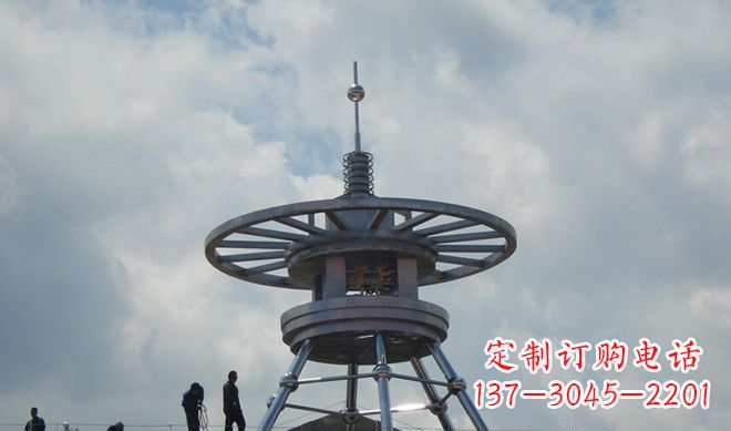 威海不锈钢避雷针广场景观雕塑