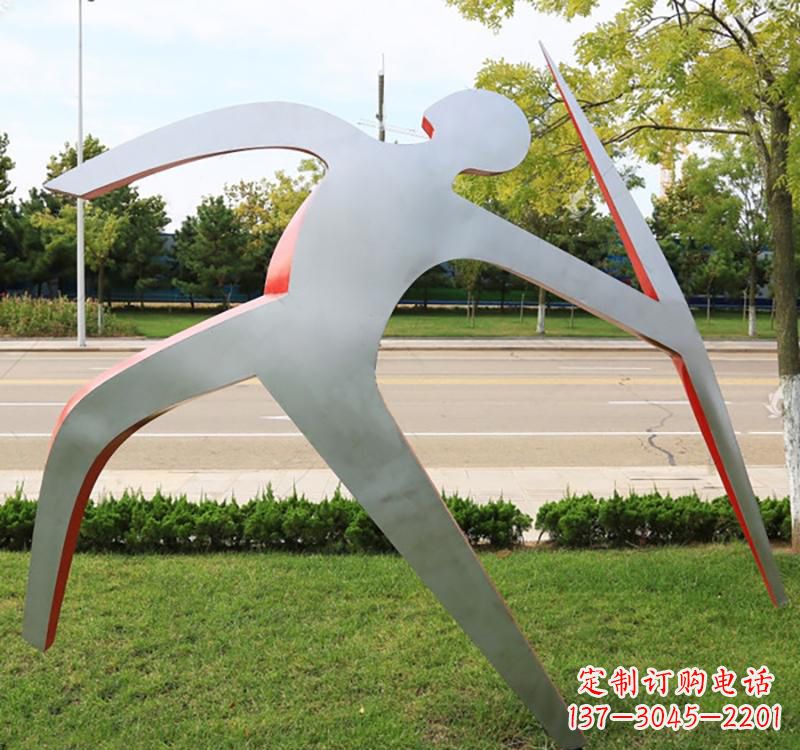 威海不锈钢标枪雕塑2