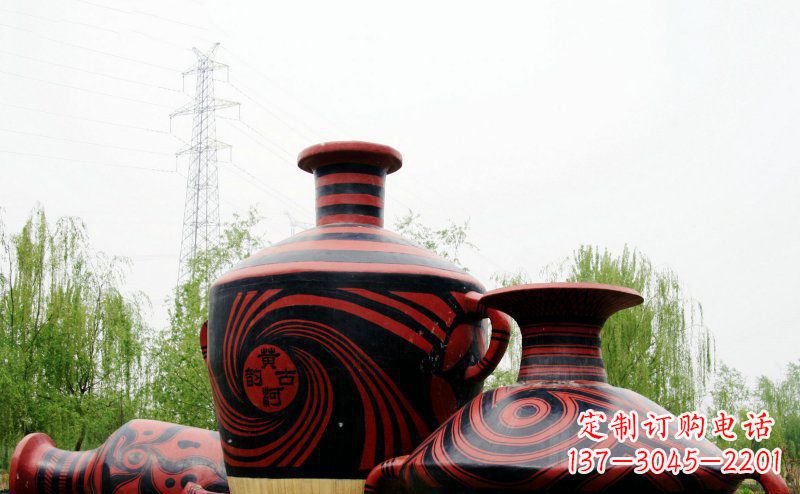 威海不锈钢彩色花盆雕塑让空间更加精致