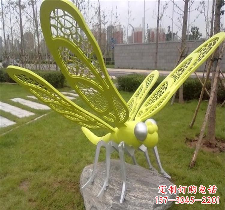 威海不锈钢蝴蝶深入城市的美丽艺术