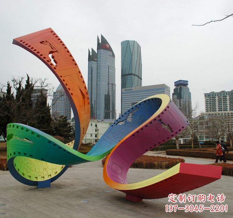 威海精美的不锈钢城市景观雕塑
