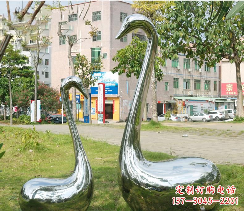 威海不锈钢动物雕塑