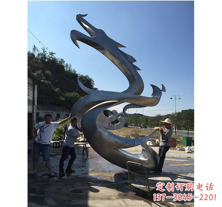 威海不锈钢动物雕塑