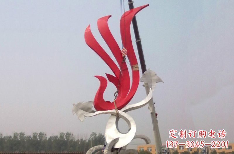 威海不锈钢凤凰雕塑安装介绍