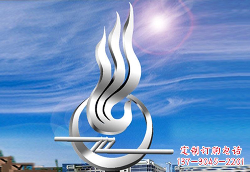 威海精美不锈钢凤凰雕塑