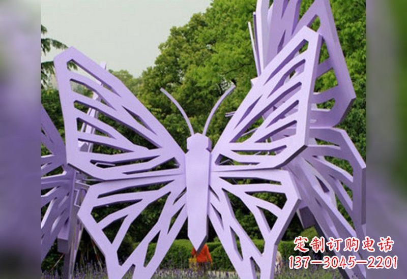 威海不锈钢蝴蝶雕塑美丽永恒