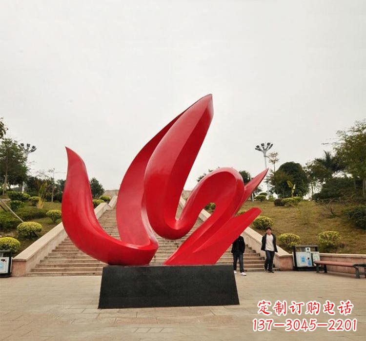 威海不锈钢火苗雕塑艺术之灵感