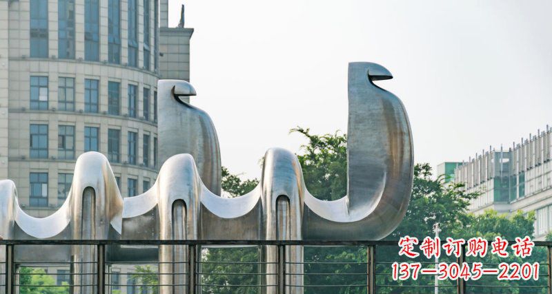 威海不锈钢骆驼给街边带来美丽