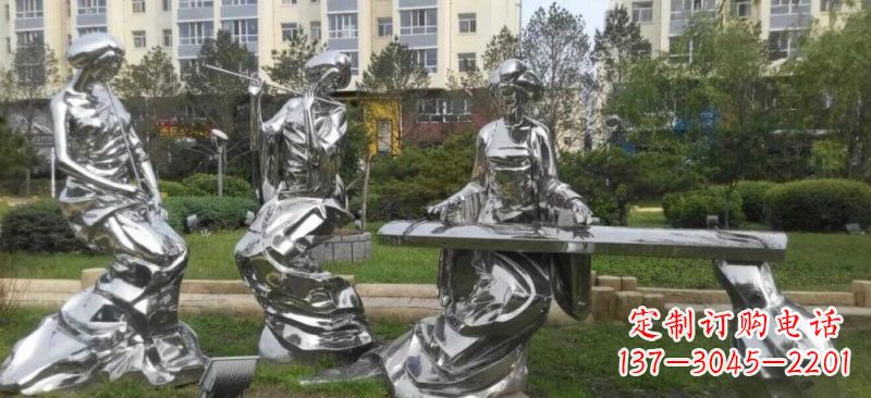 威海精致的不锈钢美女雕塑