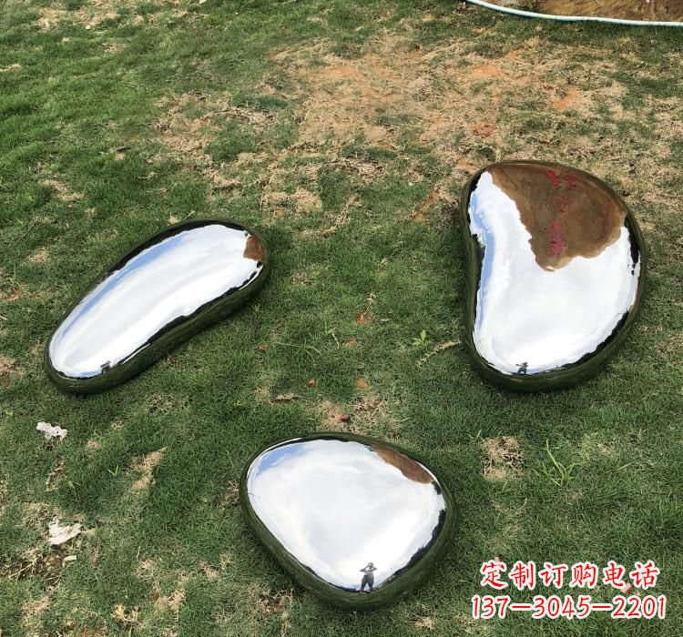 威海不锈钢鹅卵石雕塑精致与经典的完美结合
