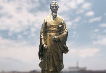 威海玻璃钢制屈原雕塑