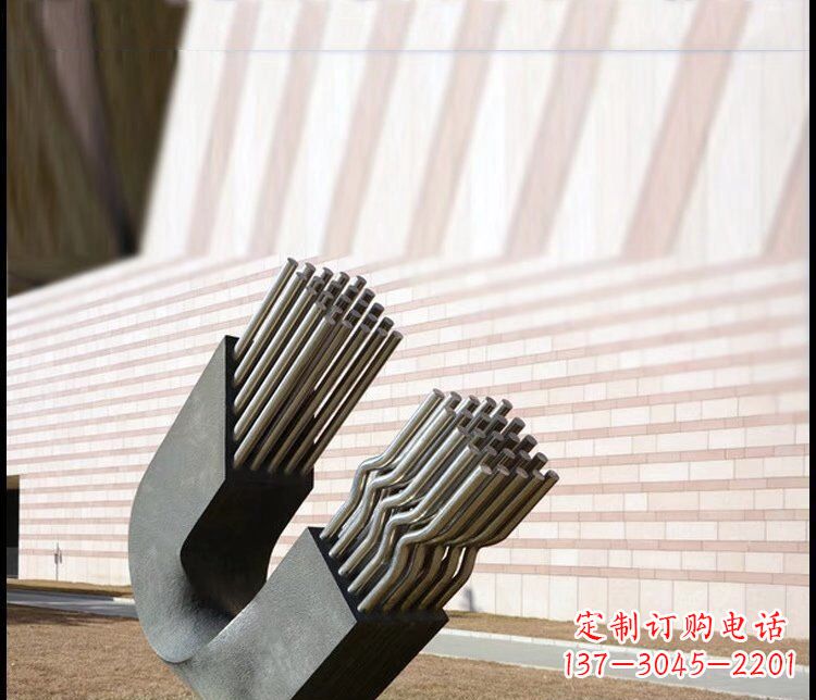 威海不锈钢磁铁雕塑,给景观带来无限魅力
