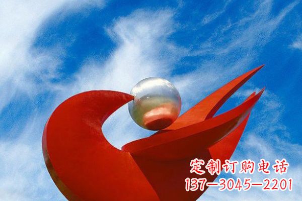 威海“和平鸽”用不锈钢大型雕塑抒发爱与和平