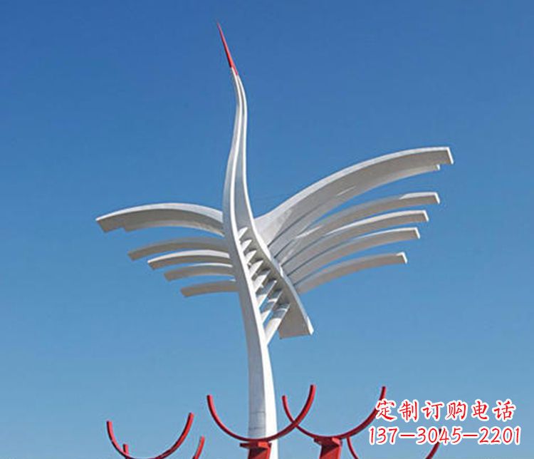 威海不锈钢大雁雕塑——纪念传统文化的精美艺术品