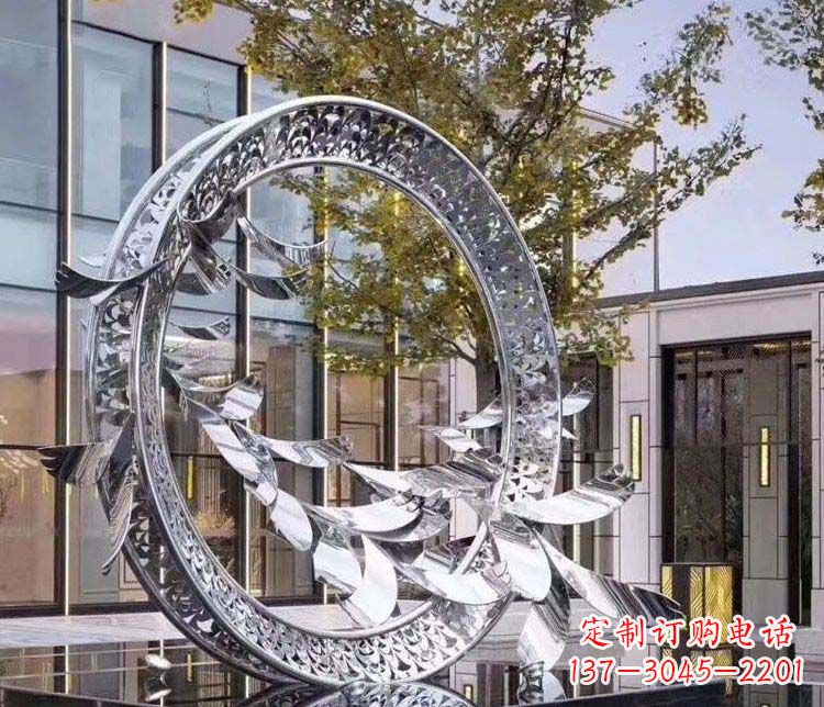 威海大雁雕塑象征着永恒的美丽