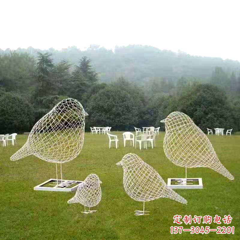 威海精美鸽子雕塑,点缀绿地园林