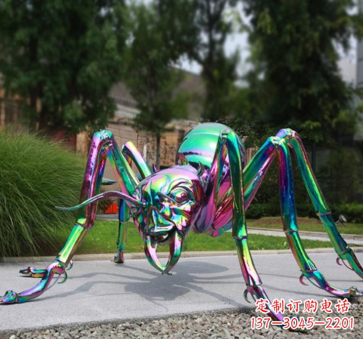 威海不锈钢蚂蚁雕塑精致的艺术作品