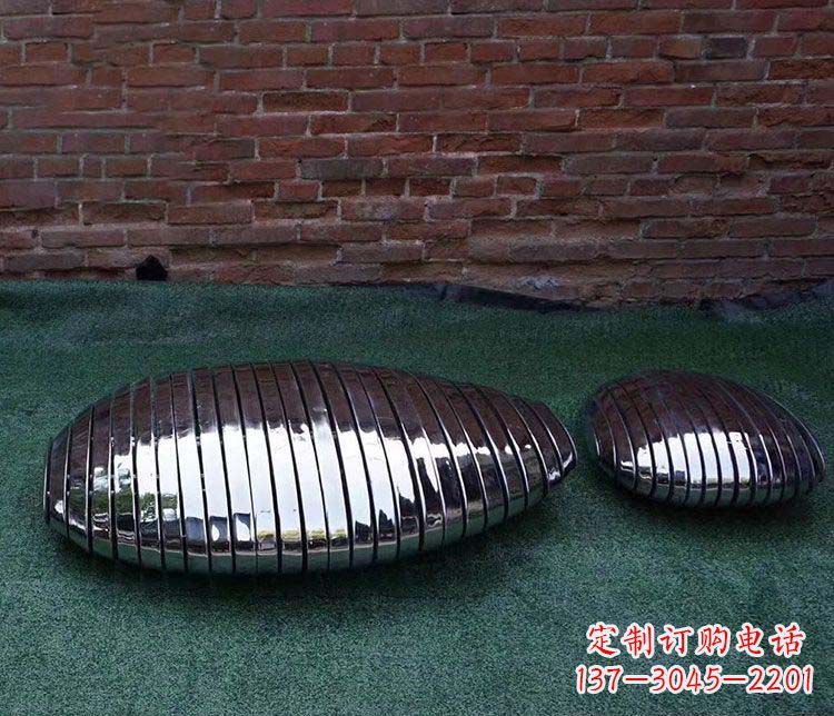 威海不锈钢鹅卵石雕塑魅力无穷