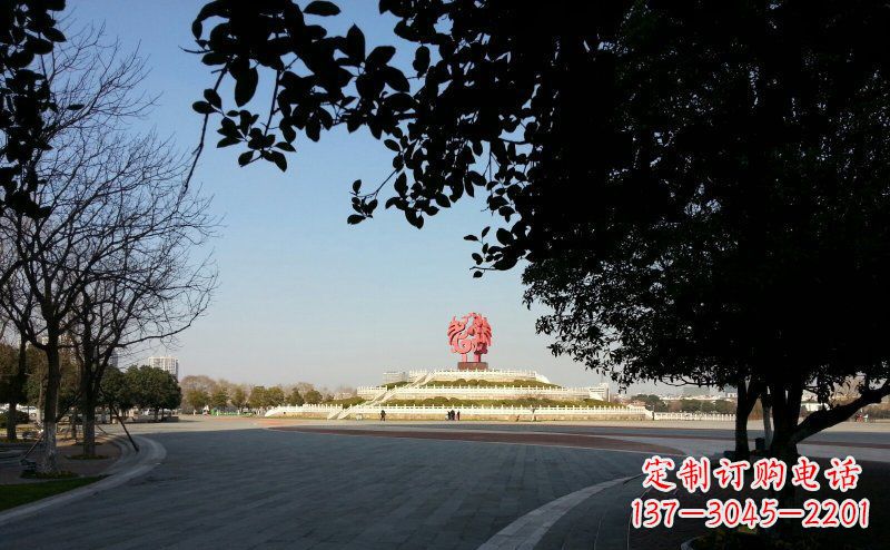 威海不锈钢凤凰雕塑——展现传统文化之美
