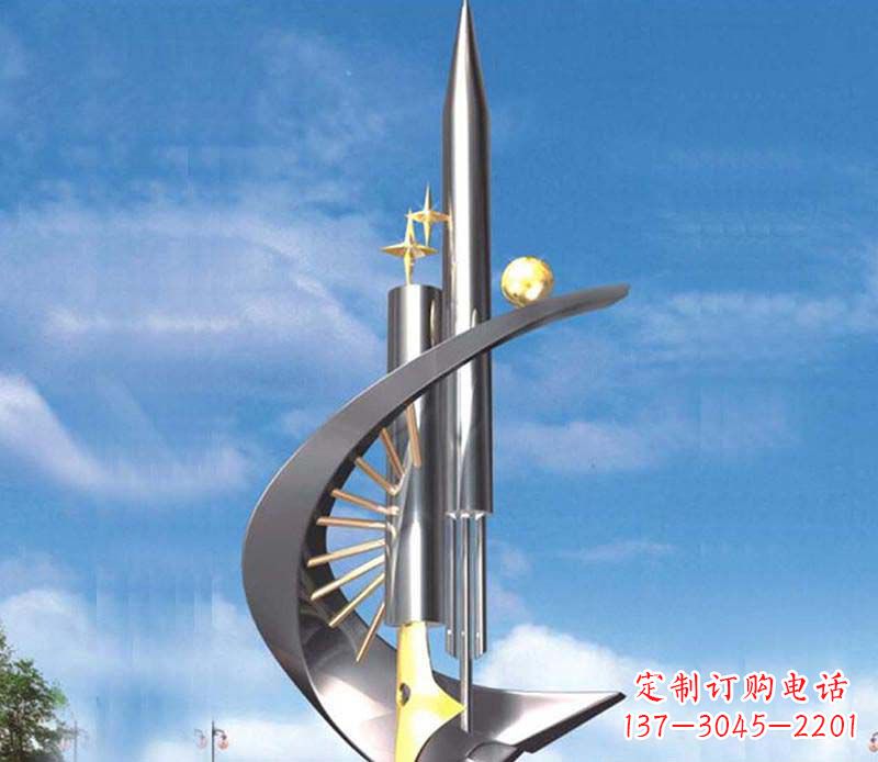 威海不锈钢笔雕塑艺术与精美的完美结合